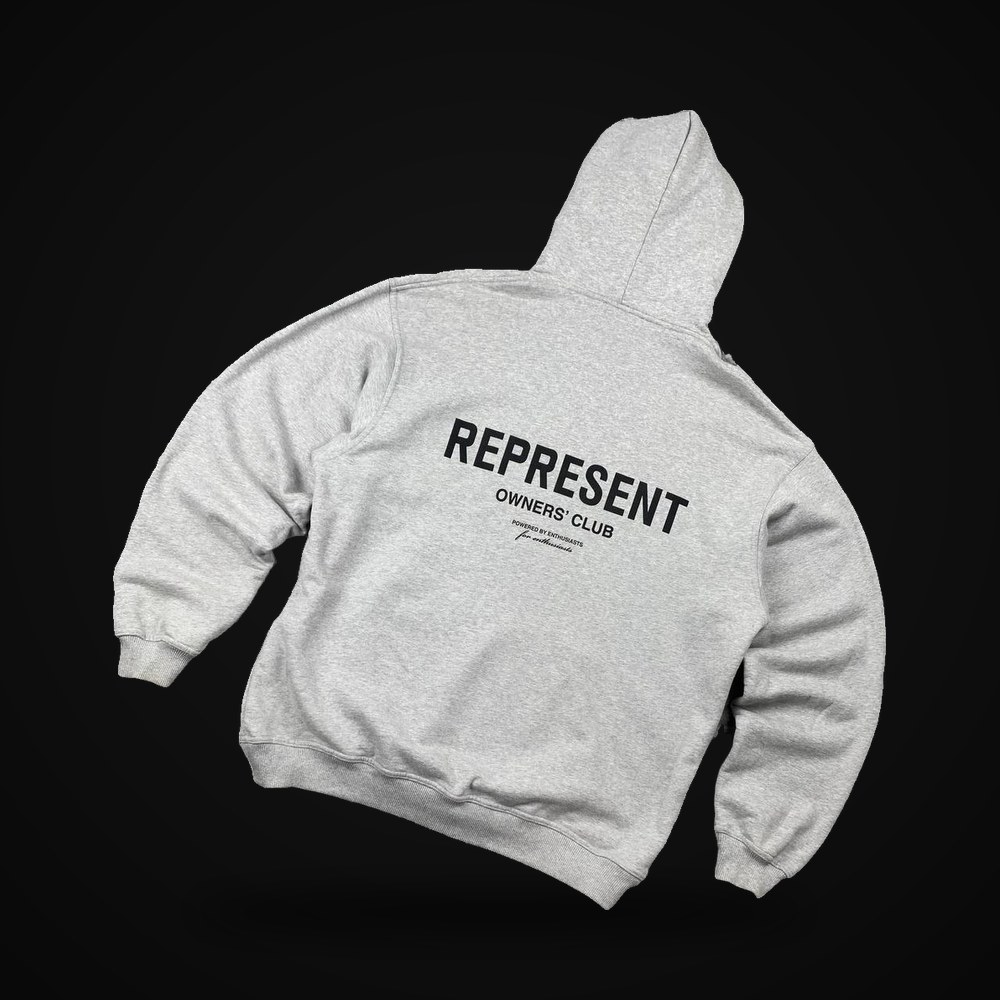 Represent Owners' Club Hoodie — Grey